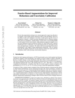 Fourier-Based Augmentations for Improved Robustness and Uncertainty
  Calibration