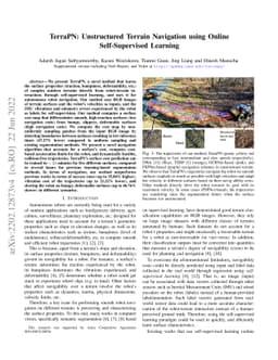 TerraPN: Unstructured Terrain Navigation using Online Self-Supervised
  Learning