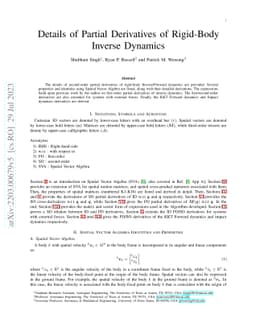 Details of Second-Order Partial Derivatives of Rigid-Body Inverse
  Dynamics