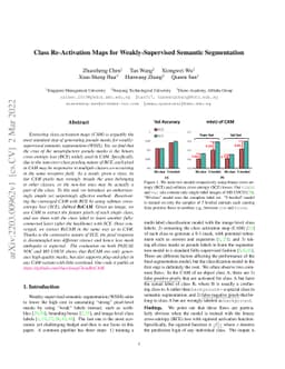 Class Re-Activation Maps for Weakly-Supervised Semantic Segmentation