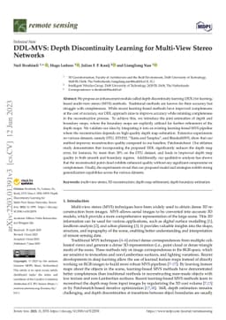 DDL-MVS: Depth Discontinuity Learning for MVS Networks