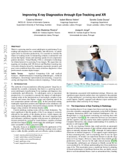 Improving X-ray Diagnostics through Eye-Tracking and XR