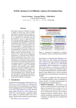ILDAE: Instance-Level Difficulty Analysis of Evaluation Data
