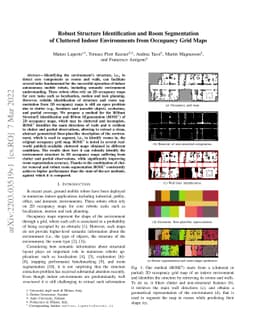 Robust Structure Identification and Room Segmentation of Cluttered
  Indoor Environments from Occupancy Grid Maps
