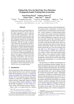 Faking Fake News for Real Fake News Detection: Propaganda-loaded
  Training Data Generation
