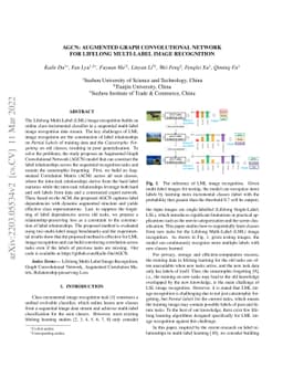 AGCN: Augmented Graph Convolutional Network for Lifelong Multi-label
  Image Recognition