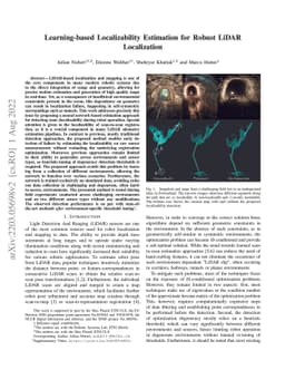 Learning-based Localizability Estimation for Robust LiDAR Localization