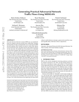 Generating Practical Adversarial Network Traffic Flows Using NIDSGAN