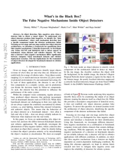 What's in the Black Box? The False Negative Mechanisms Inside Object
  Detectors