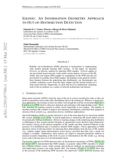Igeood: An Information Geometry Approach to Out-of-Distribution
  Detection