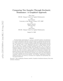 Comparing Two Samples Through Stochastic Dominance: A Graphical Approach