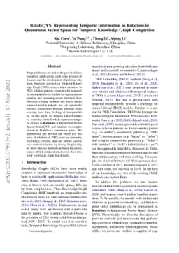 RotateQVS: Representing Temporal Information as Rotations in Quaternion
  Vector Space for Temporal Knowledge Graph Completion