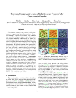 Represent, Compare, and Learn: A Similarity-Aware Framework for
  Class-Agnostic Counting
