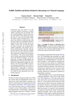 FaiRR: Faithful and Robust Deductive Reasoning over Natural Language