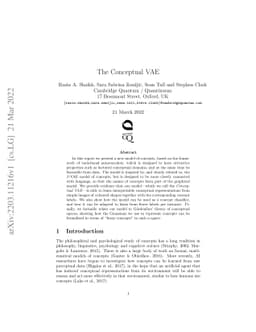 The Conceptual VAE