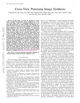 Cross-View Panorama Image Synthesis