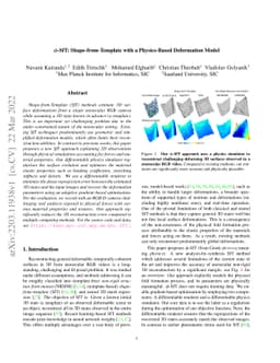 φ-SfT: Shape-from-Template with a Physics-Based Deformation Model