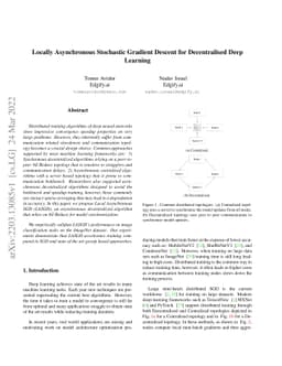 Locally Asynchronous Stochastic Gradient Descent for Decentralised Deep
  Learning