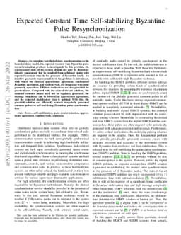 Expected Constant Time Self-stabilizing Byzantine Pulse
  Resynchronization