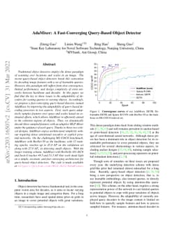 AdaMixer: A Fast-Converging Query-Based Object Detector