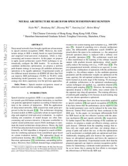 Neural Architecture Search for Speech Emotion Recognition