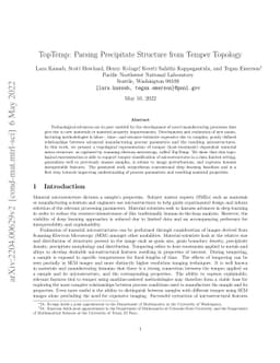 TopTemp: Parsing Precipitate Structure from Temper Topology