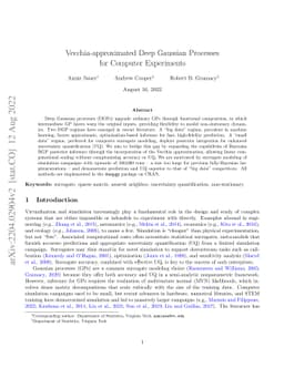 Vecchia-approximated Deep Gaussian Processes for Computer Experiments
