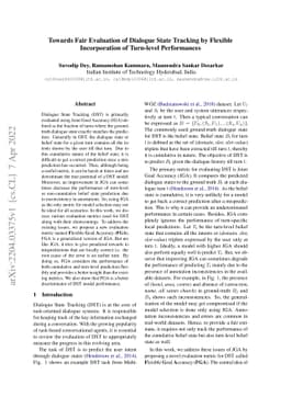 Towards Fair Evaluation of Dialogue State Tracking by Flexible
  Incorporation of Turn-level Performances