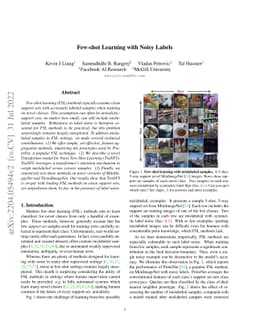 Few-shot Learning with Noisy Labels