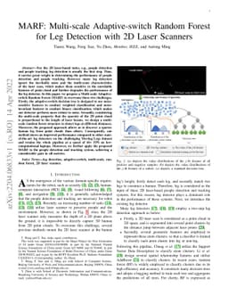 MARF: Multiscale Adaptive-switch Random Forest for Leg Detection with 2D
  Laser Scanners