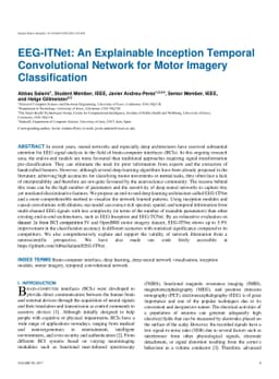 EEG-ITNet: An Explainable Inception Temporal Convolutional Network for
  Motor Imagery Classification