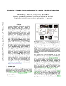 Beyond the Prototype: Divide-and-conquer Proxies for Few-shot
  Segmentation