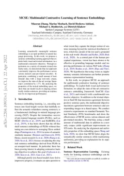 MCSE: Multimodal Contrastive Learning of Sentence Embeddings