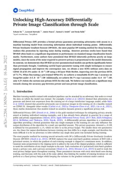 Unlocking High-Accuracy Differentially Private Image Classification
  through Scale