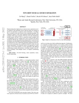 Few-Shot Musical Source Separation