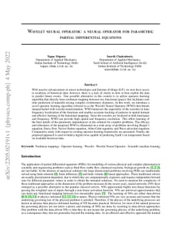 Wavelet neural operator: a neural operator for parametric partial
  differential equations