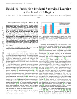 Revisiting Pretraining for Semi-Supervised Learning in the Low-Label
  Regime