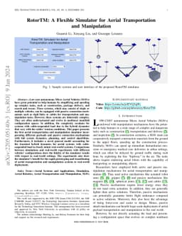 RotorTM: A Flexible Simulator for Aerial Transportation and Manipulation
