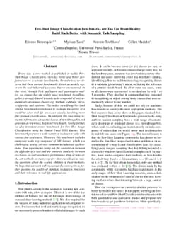 Few-Shot Image Classification Benchmarks are Too Far From Reality: Build
  Back Better with Semantic Task Sampling