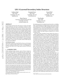 LSI: A Learned Secondary Index Structure