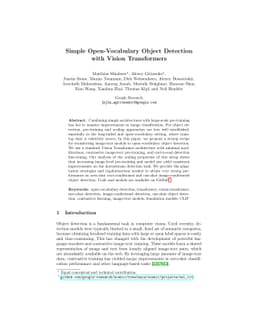 Simple Open-Vocabulary Object Detection with Vision Transformers