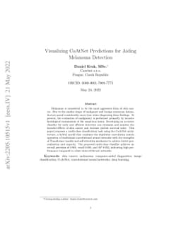 Visualizing CoAtNet Predictions for Aiding Melanoma Detection
