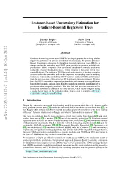 Instance-Based Uncertainty Estimation for Gradient-Boosted Regression
  Trees