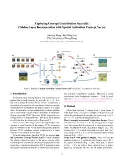 Exploring Concept Contribution Spatially: Hidden Layer Interpretation
  with Spatial Activation Concept Vector