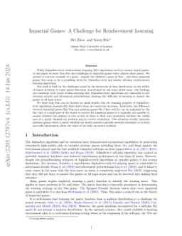 Impartial Games: A Challenge for Reinforcement Learning