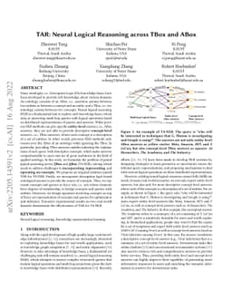 TAR: Neural Logical Reasoning across TBox and ABox