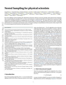 Nested sampling for physical scientists