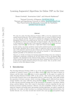 Learning-Augmented Algorithms for Online TSP on the Line