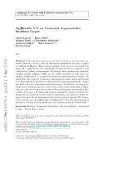 ArgRewrite V.2: an Annotated Argumentative Revisions Corpus