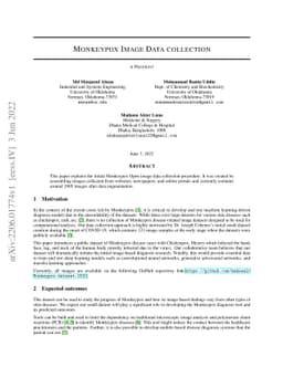 Monkeypox Image Data collection